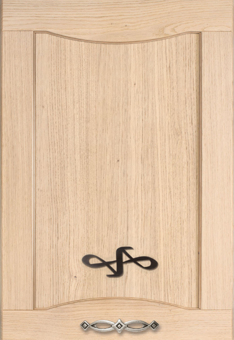 Finishes - natural oak with Knots doors - code. 5501M