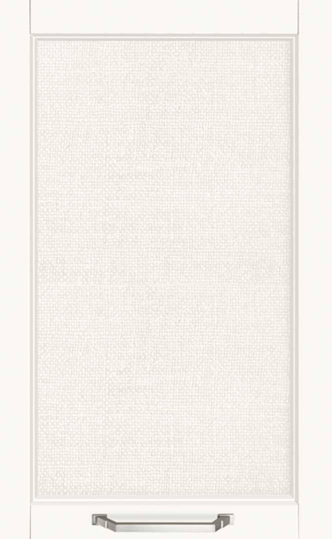 4205 anta con bugna effetto juta in tinta come ante laccato opaco bianco caldo