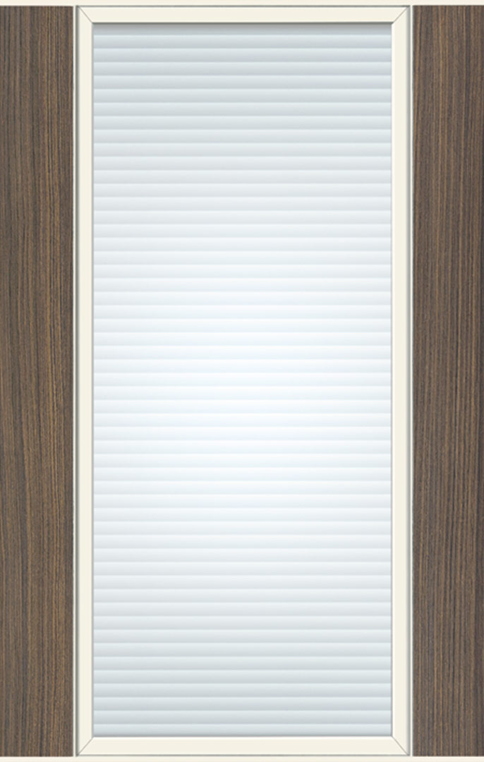 Dark oak with porcelain crossbar - opt. 5318